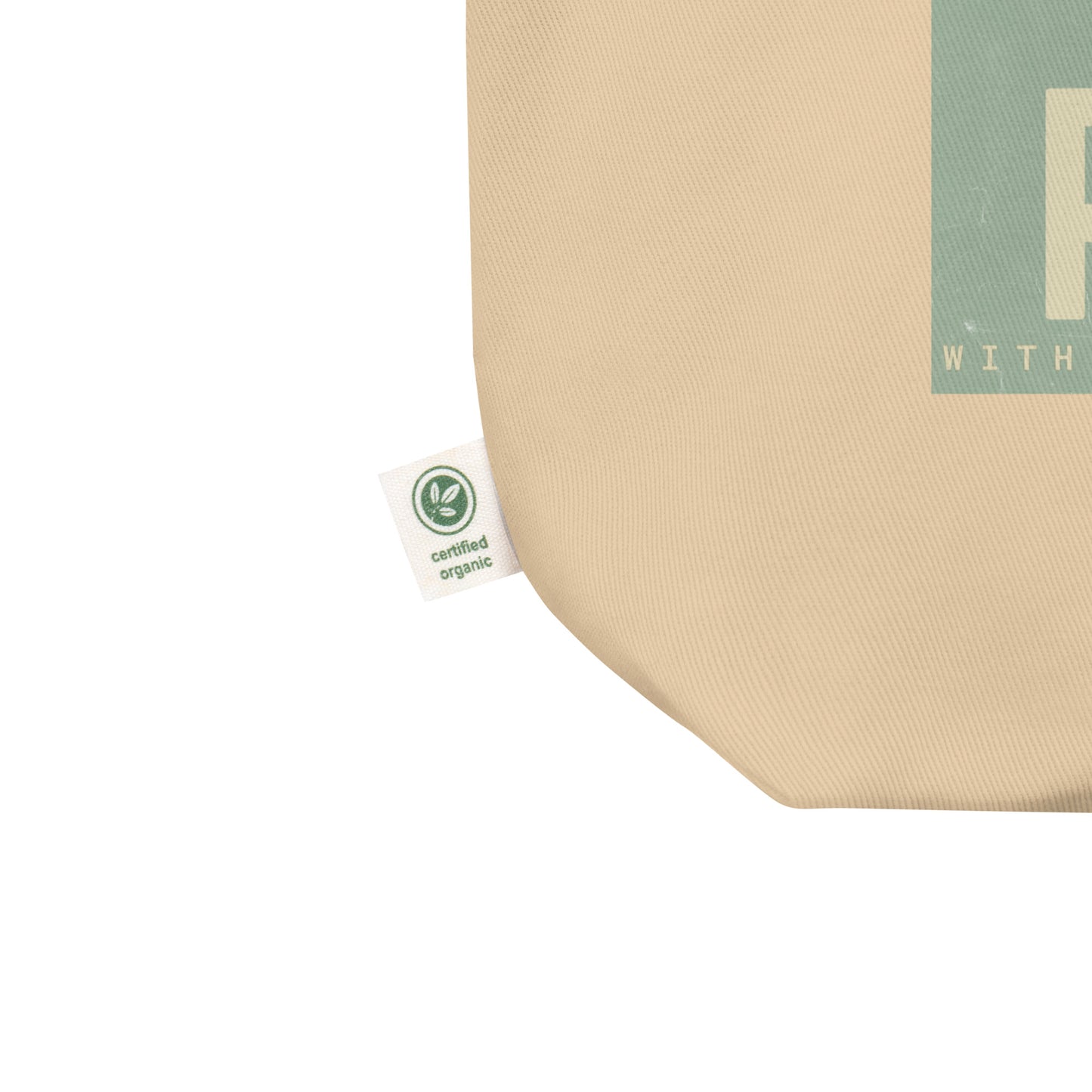 LET US RUN | Hebrews 12:1-2 Tote Bag