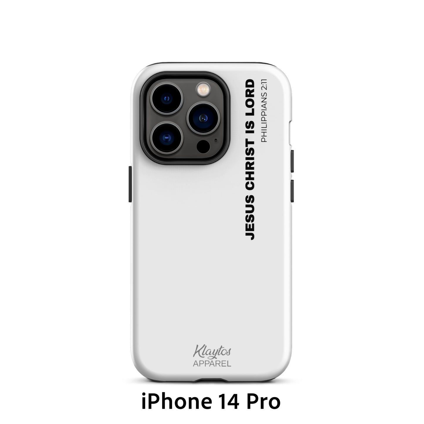 Tough Case for iPhone® | "JESUS CHRIST IS LORD"