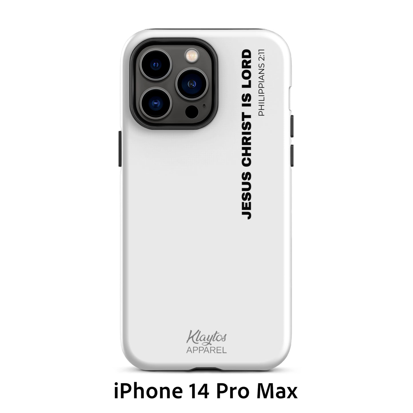 Tough Case for iPhone® | "JESUS CHRIST IS LORD"
