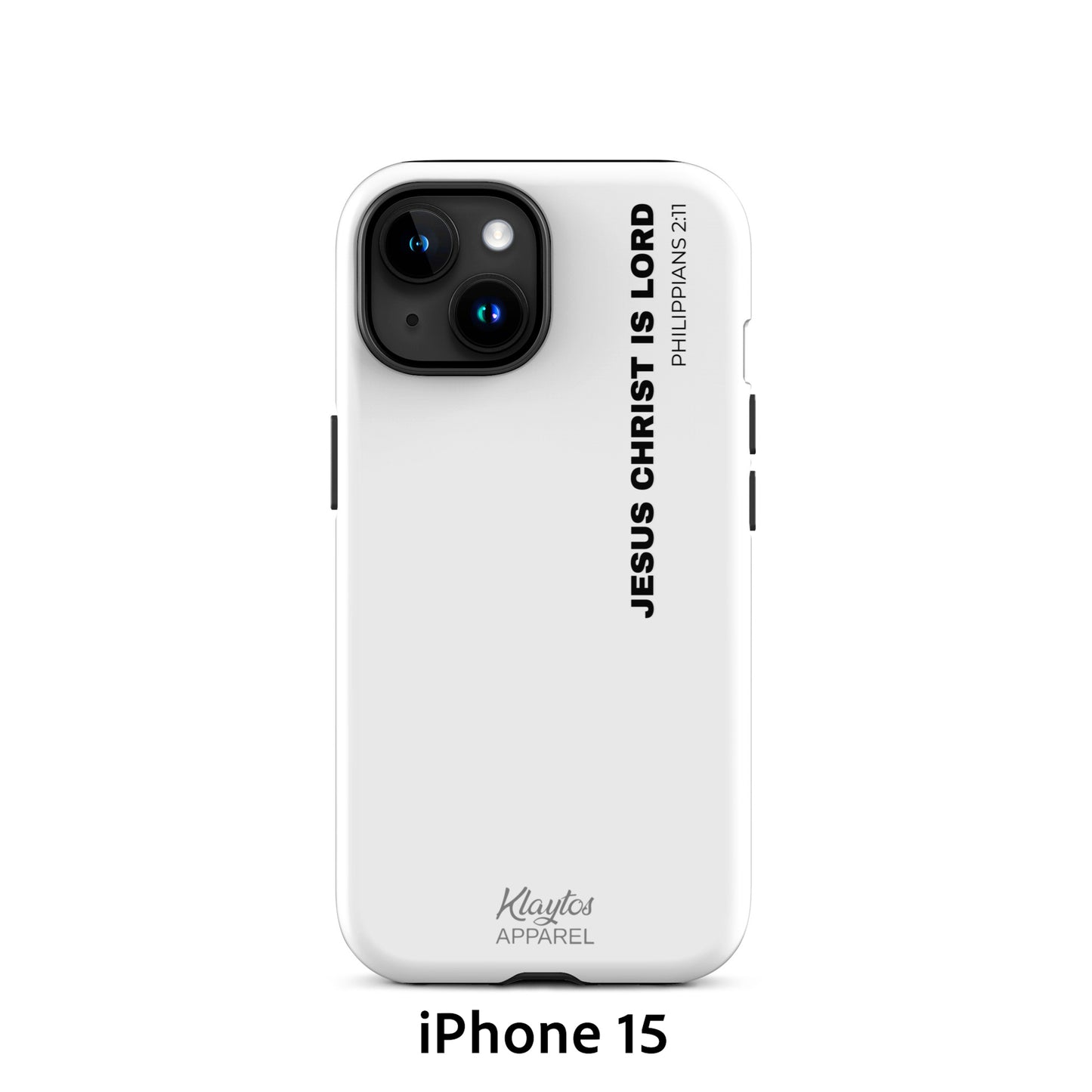 Tough Case for iPhone® | "JESUS CHRIST IS LORD"
