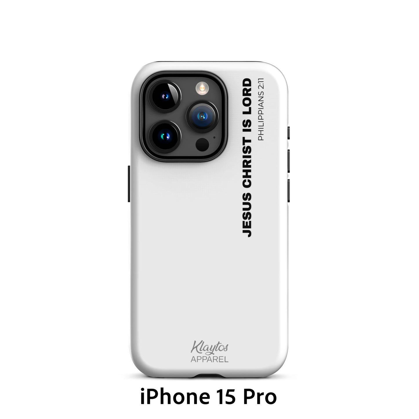 Tough Case for iPhone® | "JESUS CHRIST IS LORD"
