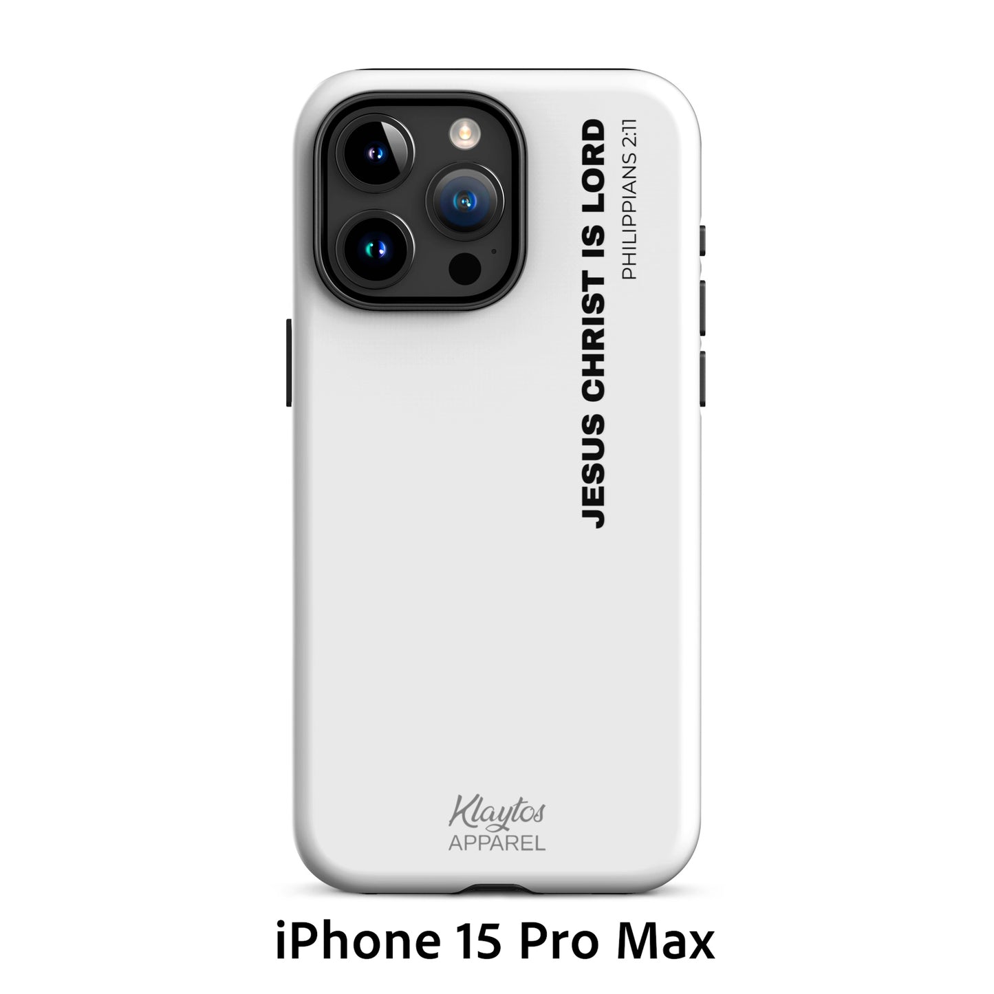 Tough Case for iPhone® | "JESUS CHRIST IS LORD"