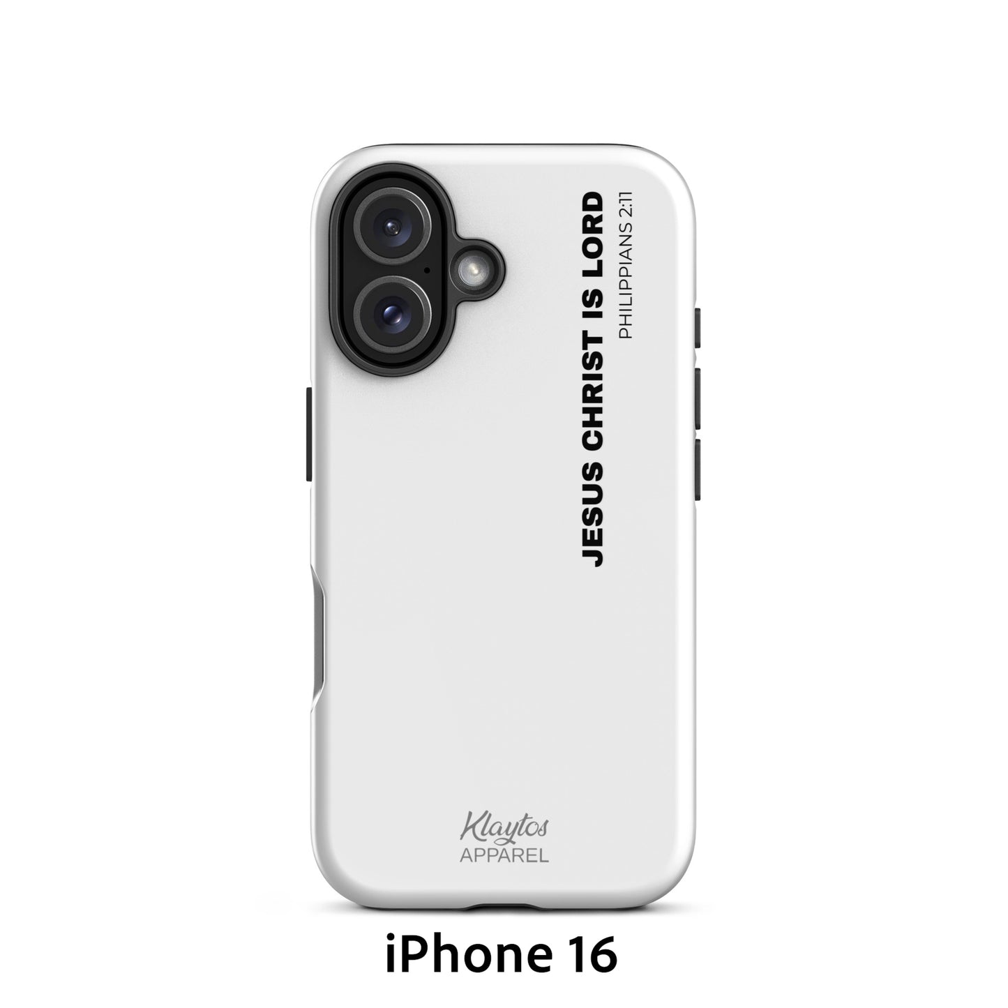 Tough Case for iPhone® | "JESUS CHRIST IS LORD"