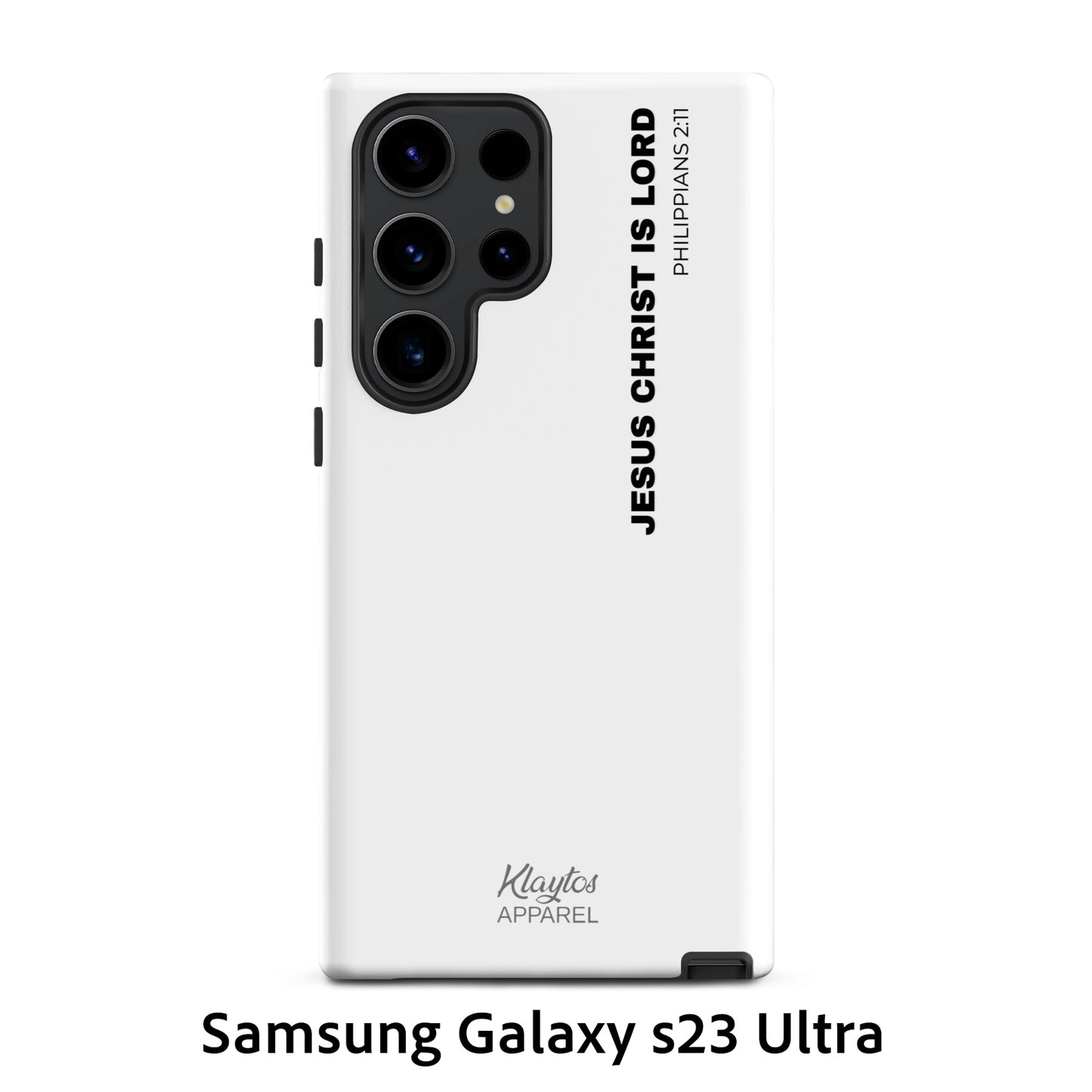 Tough case for Samsung® | "JESUS CHRIST IS LORD"