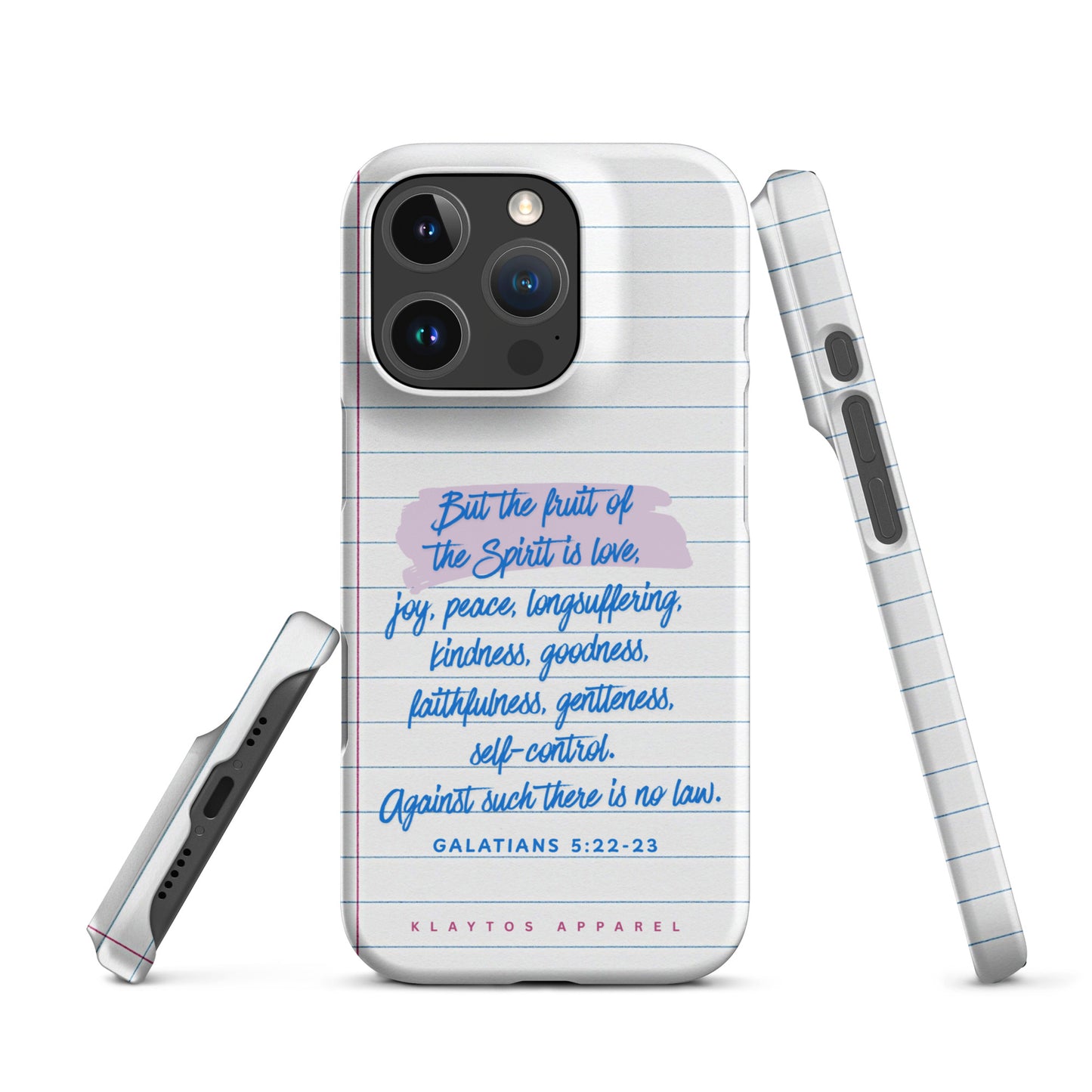 FRUIT OF THE SPIRIT Snap case for iPhone®