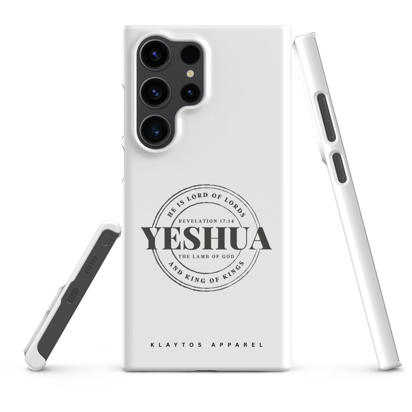 YESHUA | Revelation 17:14 Snap case for Samsung® (WHITE)