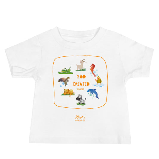 GOD CREATED (BABY) T-Shirt | GENESIS 1