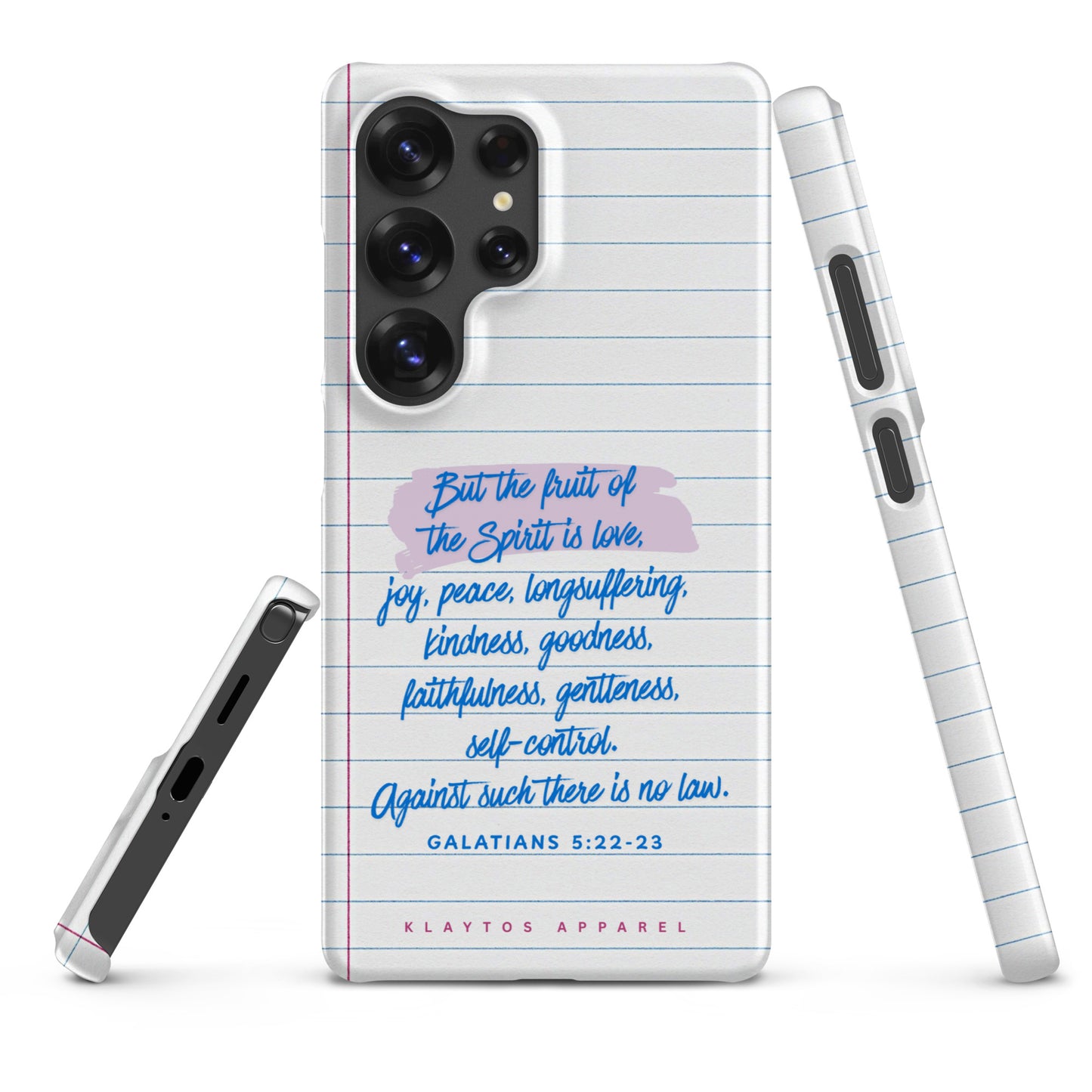 FRUIT OF THE SPIRIT Snap case for Samsung®