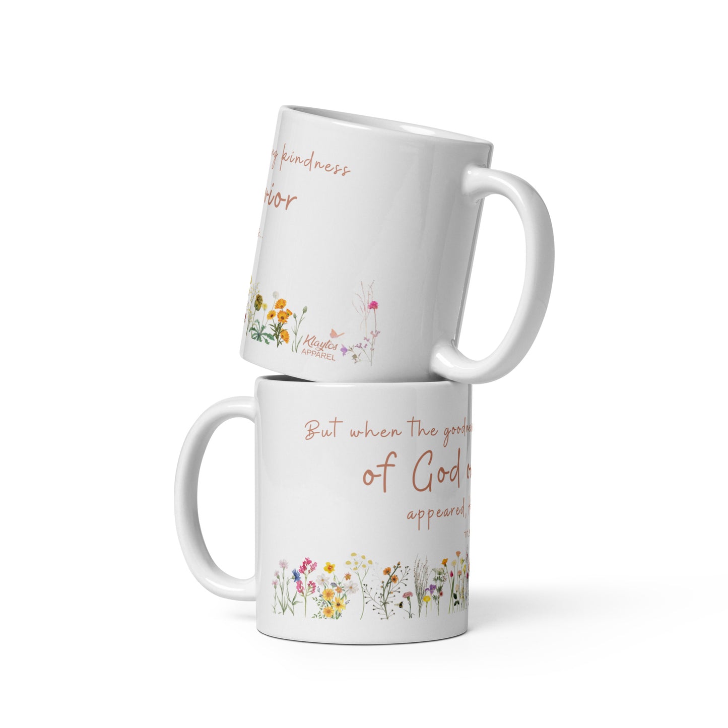 GOD OUR SAVIOR | Titus 3:4-5 Mug